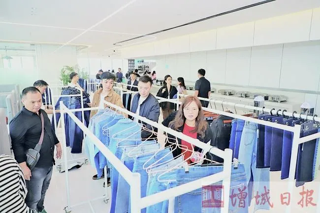 Xintang denim garment cluster in Zengcheng District, Guangzhou